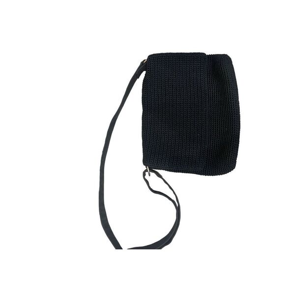 The Sak Womens Black Crochet Purse Shoulder Bag - Picture 3 of 6